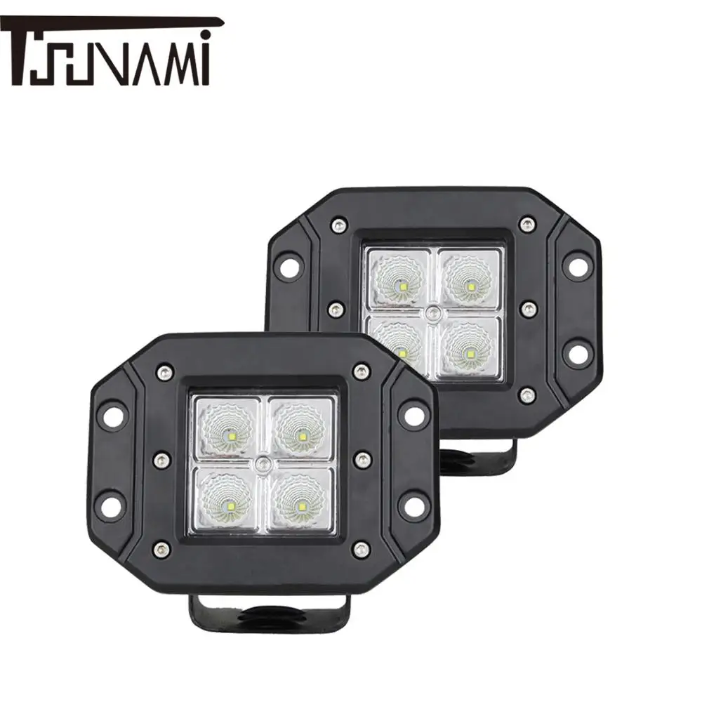 Светодиодный рабочий светильник водонепроницаемый свет 12 Вт грузовик