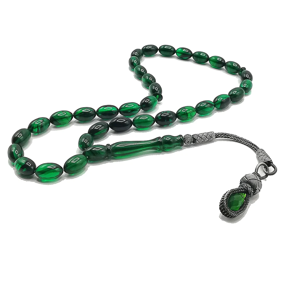 Турецкий молитвенный бисер мусульманские янтарные четки молитвенные бусины