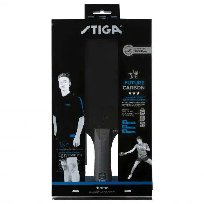 Ракетка для настольного тенниса STIGA FUTURE CARBON WRB ***
