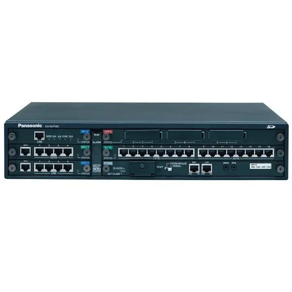 Panasonic KX-NCP500RU Б/У АТС Ёмкость системы: до 124 внешних линий и 156 внутренних |