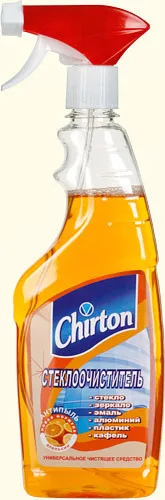 Стеклоочиститель Chirton &quotАпельсин&quot с распылителем 500 мл | Дом и сад