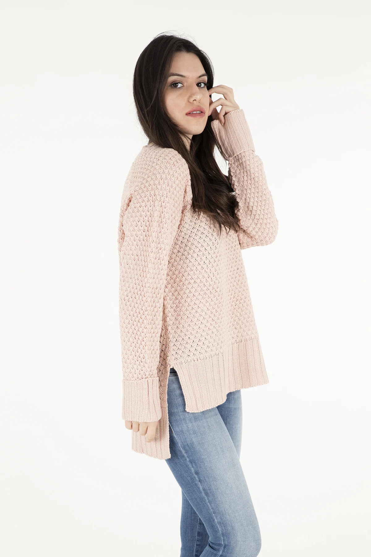Женская блузка с v образным вырезом Vero Moda VMAMI SURF LS 10203602| |