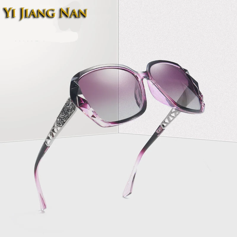 

Women Prescription Sunglasses UV Protection Glasses Frame Big Circle Fashion Designer Gafas De Sol Mujer Decoration Eyewear