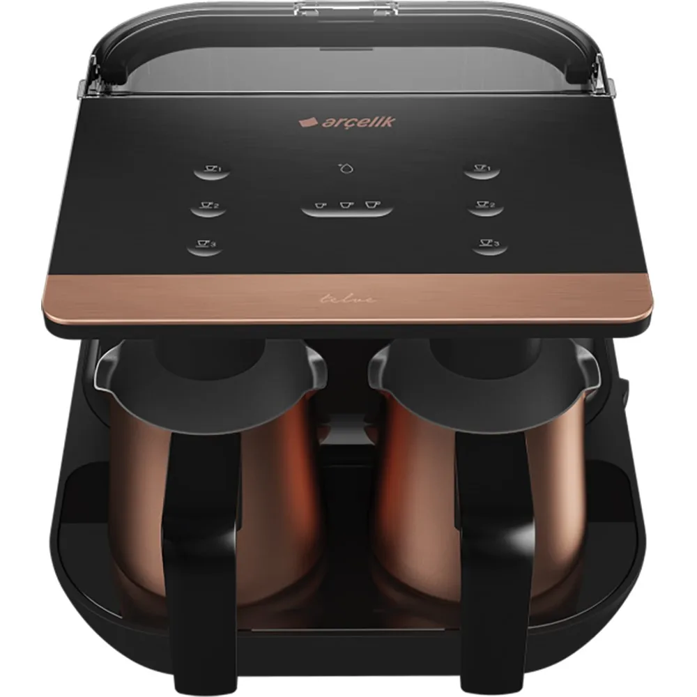 

For TKM In 9961 B cafetera expreso Turkish Coffee Machine Maker Red Black Grey Copper 1200 W 1500 Ml 6 cup Capacity steel