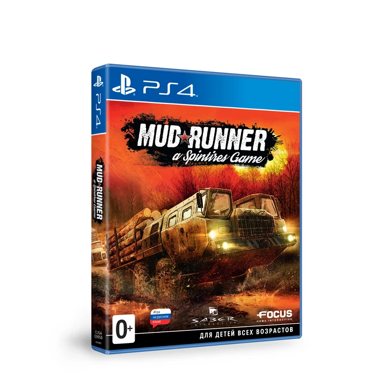 Spintires: MudRunner (PS4)|Игры для консолей| |