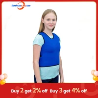 sensory compression vest low pressure comfort against autism hyperactivity mood disorder for children adolescents and child