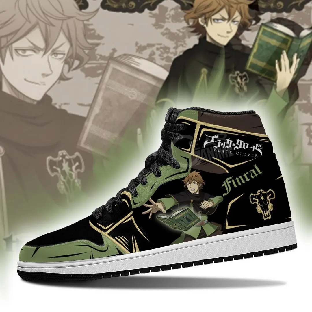 

Black Bull Finral Sneakers Black Clover Anime Shoes