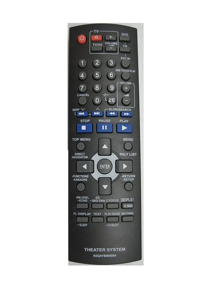 Пульт ДУ Panasonic N2QAYB000094 Home Theater SC-PT550EE-S SC-PT550EE-K SC-PT850EE-K | Электроника