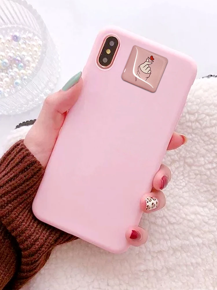 Stickers for phone computer tablet laptop 3D set of 6 pcs love heart Amore | Мобильные телефоны и аксессуары