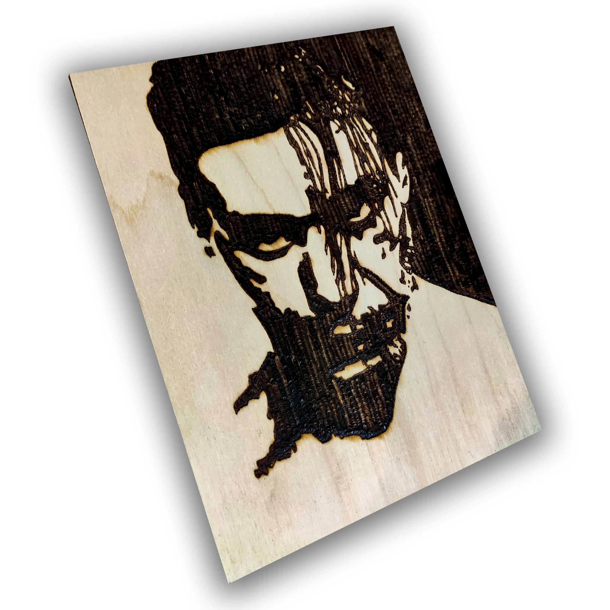 Тилль Линдеманн. Раммштайн. Картина. Портрет. Подарок. Украшение. Выжигание.