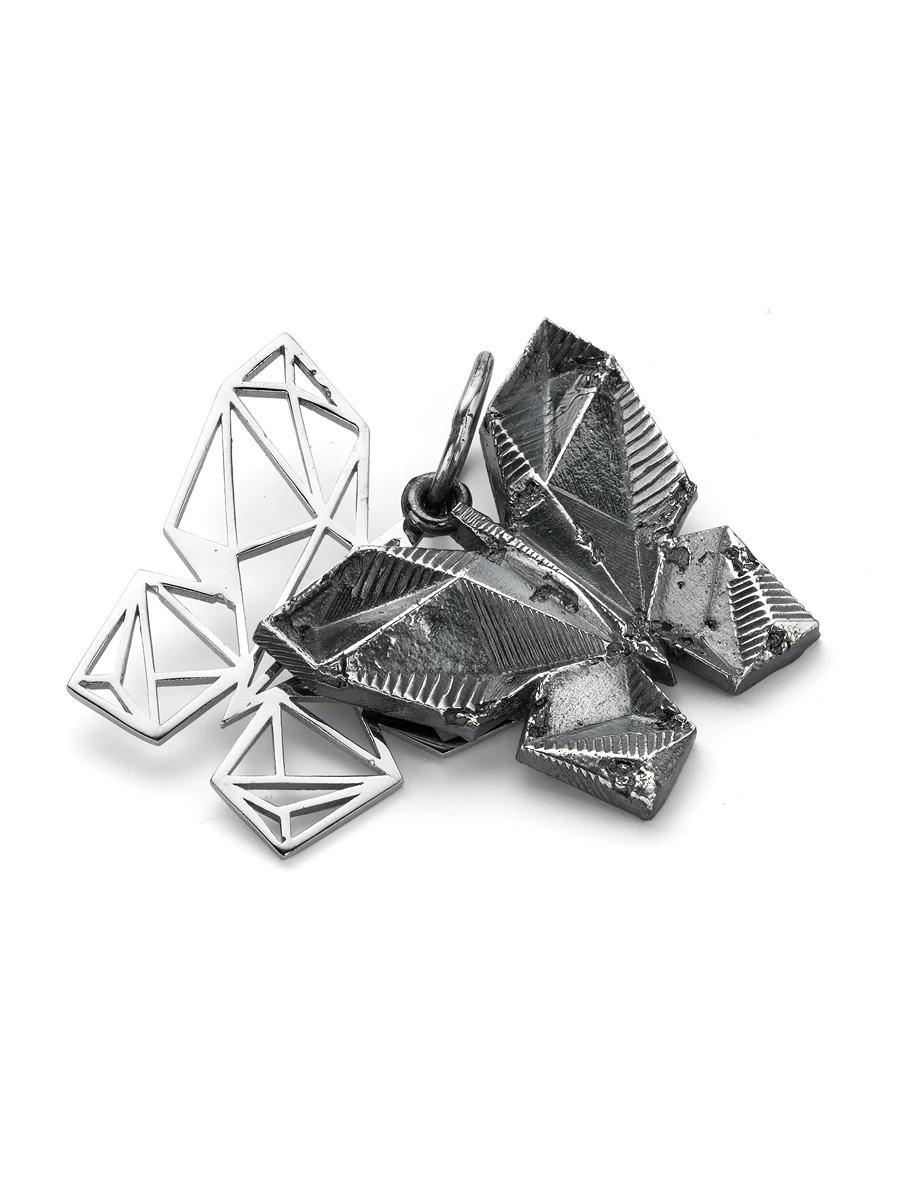 Подвеска из серебра &quotБабочка&quot | Украшения и аксессуары