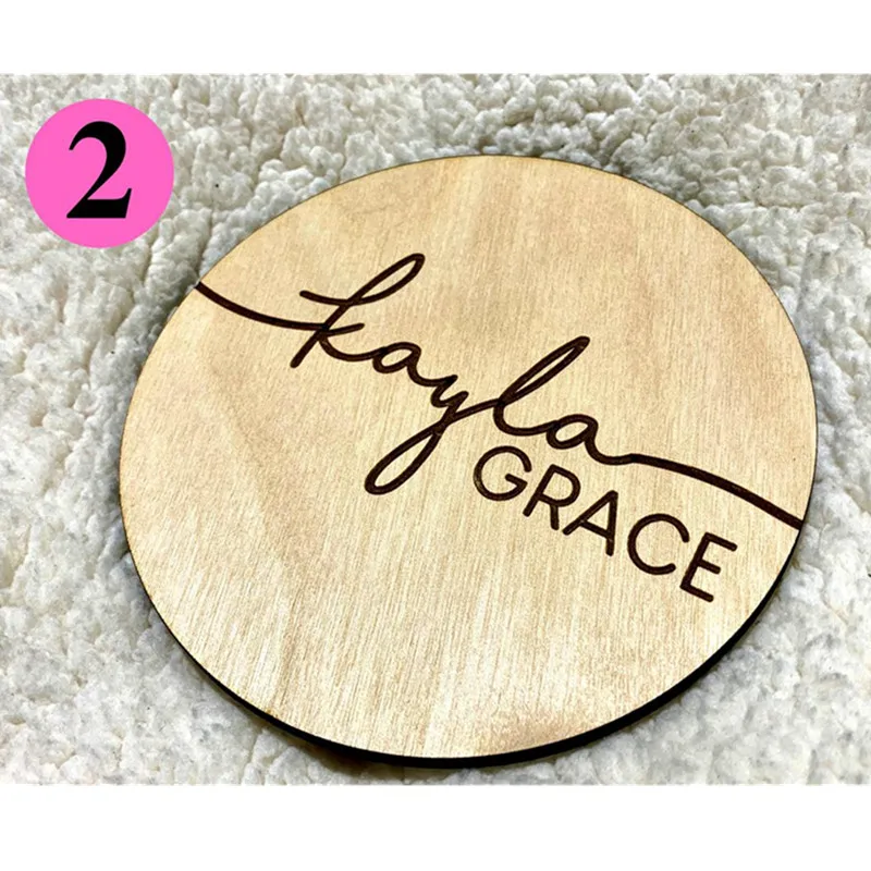 Деревянный знак имени ребенка пользовательская Больничная доска для объявлений