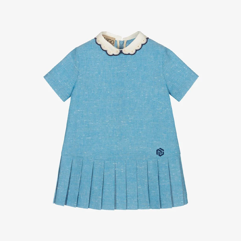 

NIGO Girls Letter Embroidered Cotton Dress #nigo33186
