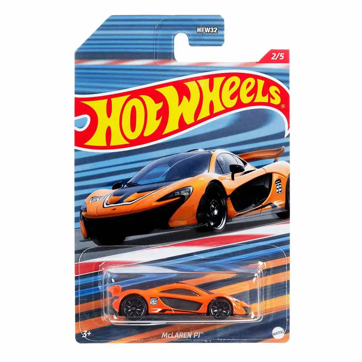 

Hot Wheels Premium Racing Circuit Mclaren P1 1/64 Metal Diecast Model Collection Toy Vehicles JDM For Collectors