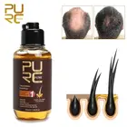 Шампунь для роста волос PURC, эфирное масло, средство против выпадения волос для мужчин и женщин, средства для ухода за волосами