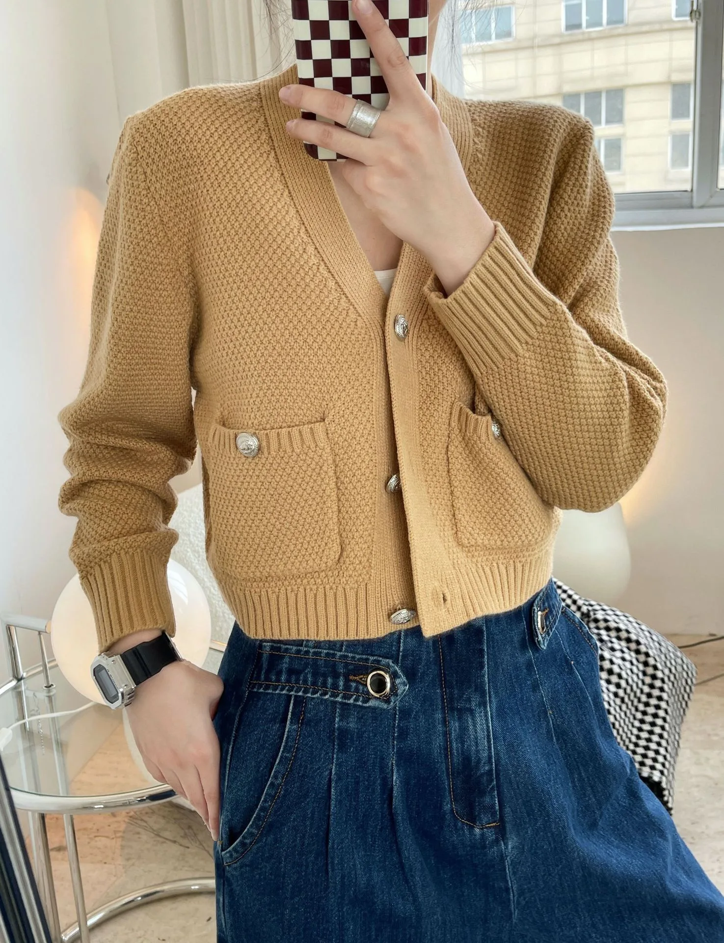 

new woman warm cardigan