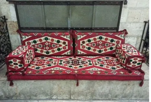 

Диван MESOPOTAMIAN, набор подушек в восточном углу, подушка для кальяна, диван для отдыха