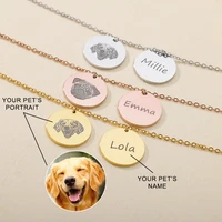 personalized pet photo name bracelet for women baby stainless steel bracelets custom portrait jewelry animal lover party gift