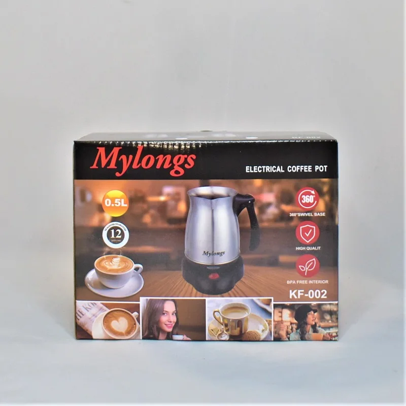 ЭЛЕКТРИЧЕСКАЯ ТУРКА БЕСПРОВОДНАЯ. ОБЪЕМ 500 МЛ. СКЛАДНАЯ РУЧКА. МАТЕРИАЛ КОРПУСА