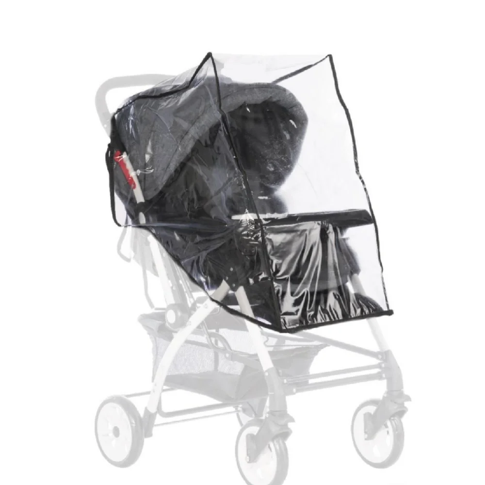 Аксессуары для коляски водонепроницаемый дождевик прозрачный ветрозащитный
