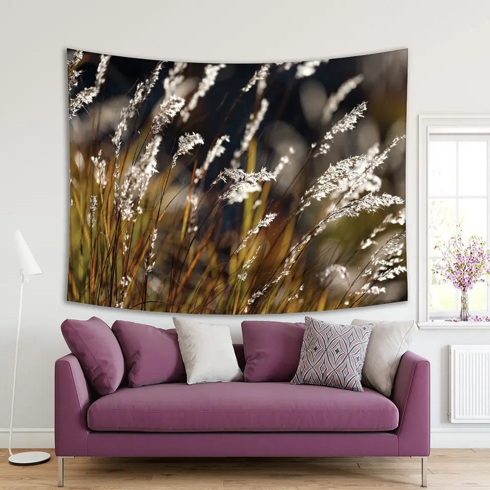 

Tapestry Grass Flower Wilderness Mountain Plants Nature Environment Green Gray White Photo Print