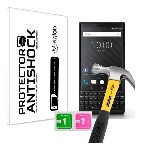 Защита экрана Анти-шок Анти-Царапины анти-осколки Совместимость с BlackBerry Key2 |