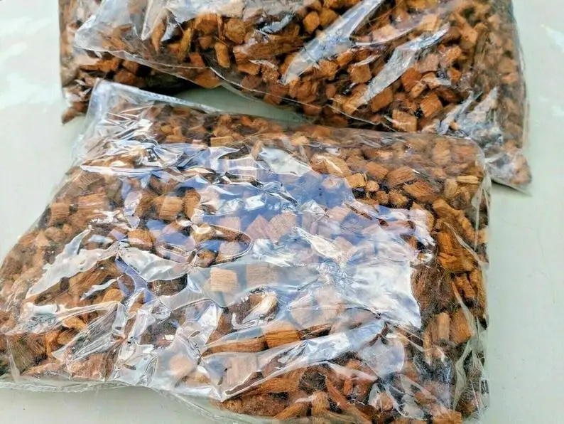 Чипсы из цейлонской кокосовой шелухи волокно для орхидей антуриум 100%