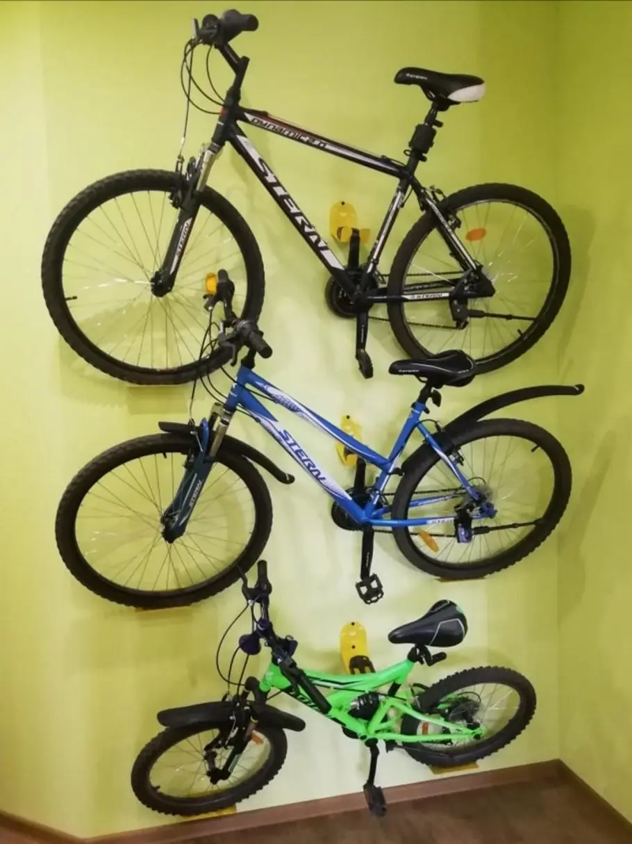 Крепление для велосипеда мод. &quotГОРЫ&quot. Оригинальный кронштейн горизонтально