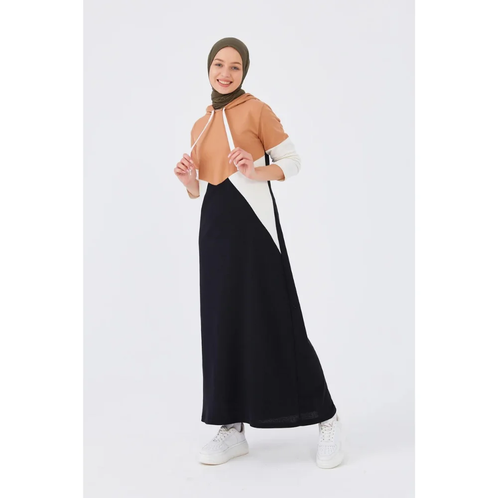 Hooded Long Hijab Dress Trend Fashion Fast Delivery muslim dress women abaya kaftan modest dress abayas for women abaya turkey t