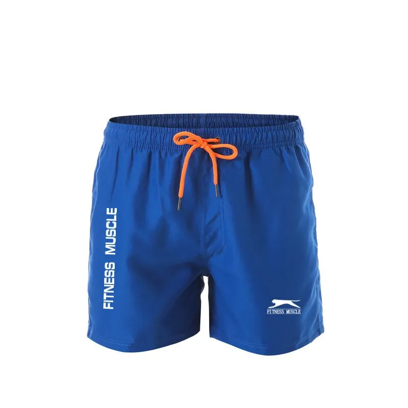 

2021 new men's swimming trunks quick-drying surf beach shorts sports swimwear men's fitness bermuda shorts free shipping