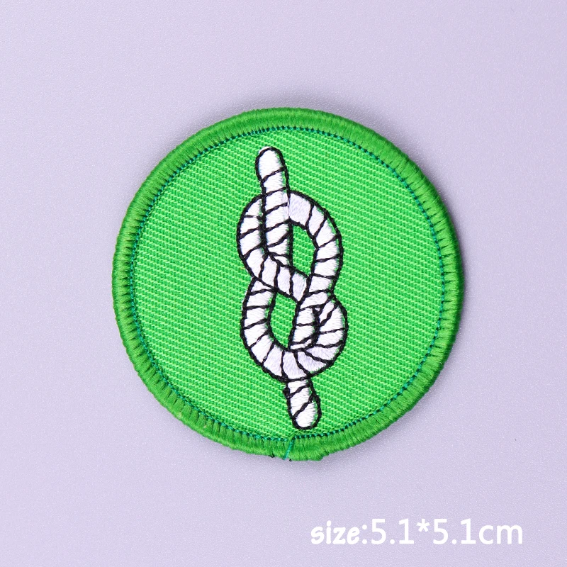 Нашивки с утюгом для мальчиков-разведчиков походов яркая одежда спортивная