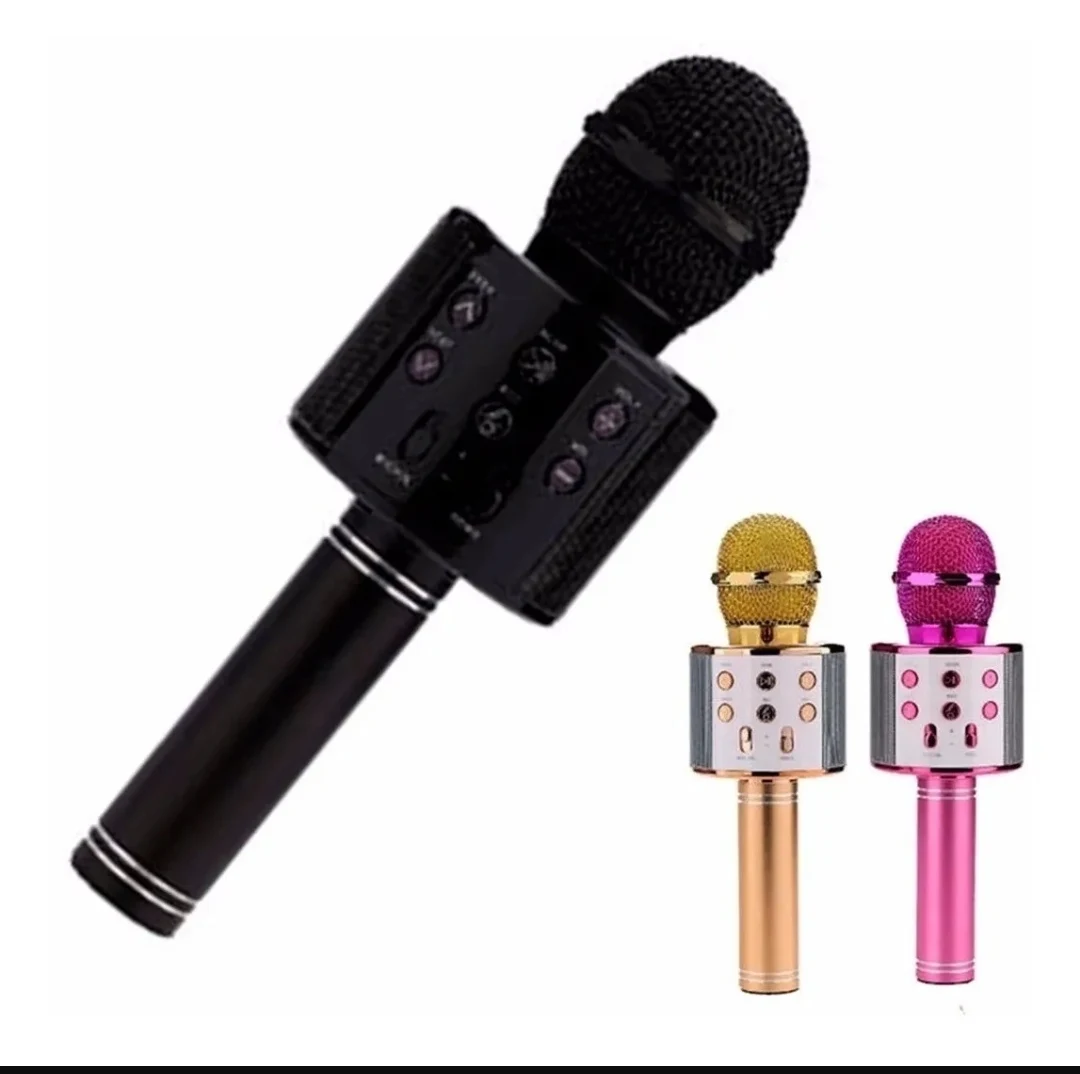 

Microfono Karaoke Bluetooth Parlante Usb Sd Aux