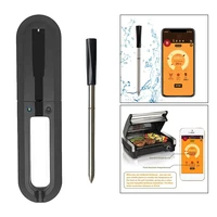 wireless meat foods thermometer kitchen tools oven grill bbq steak bluetooth compatible temperature meter barbecue accessories