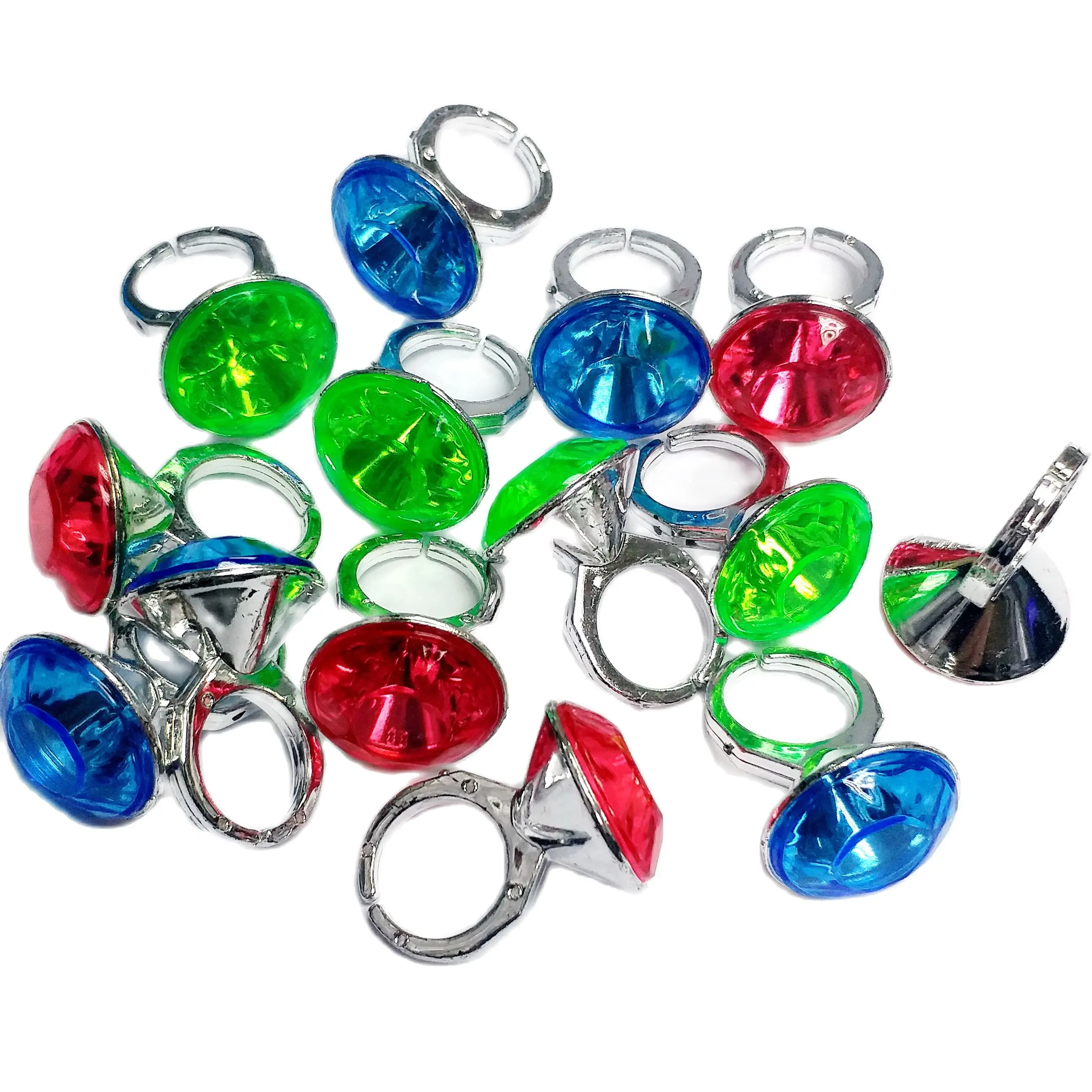 PANTIDE 5X детские алмазные драгоценные камни драгоценности серебряный круглый