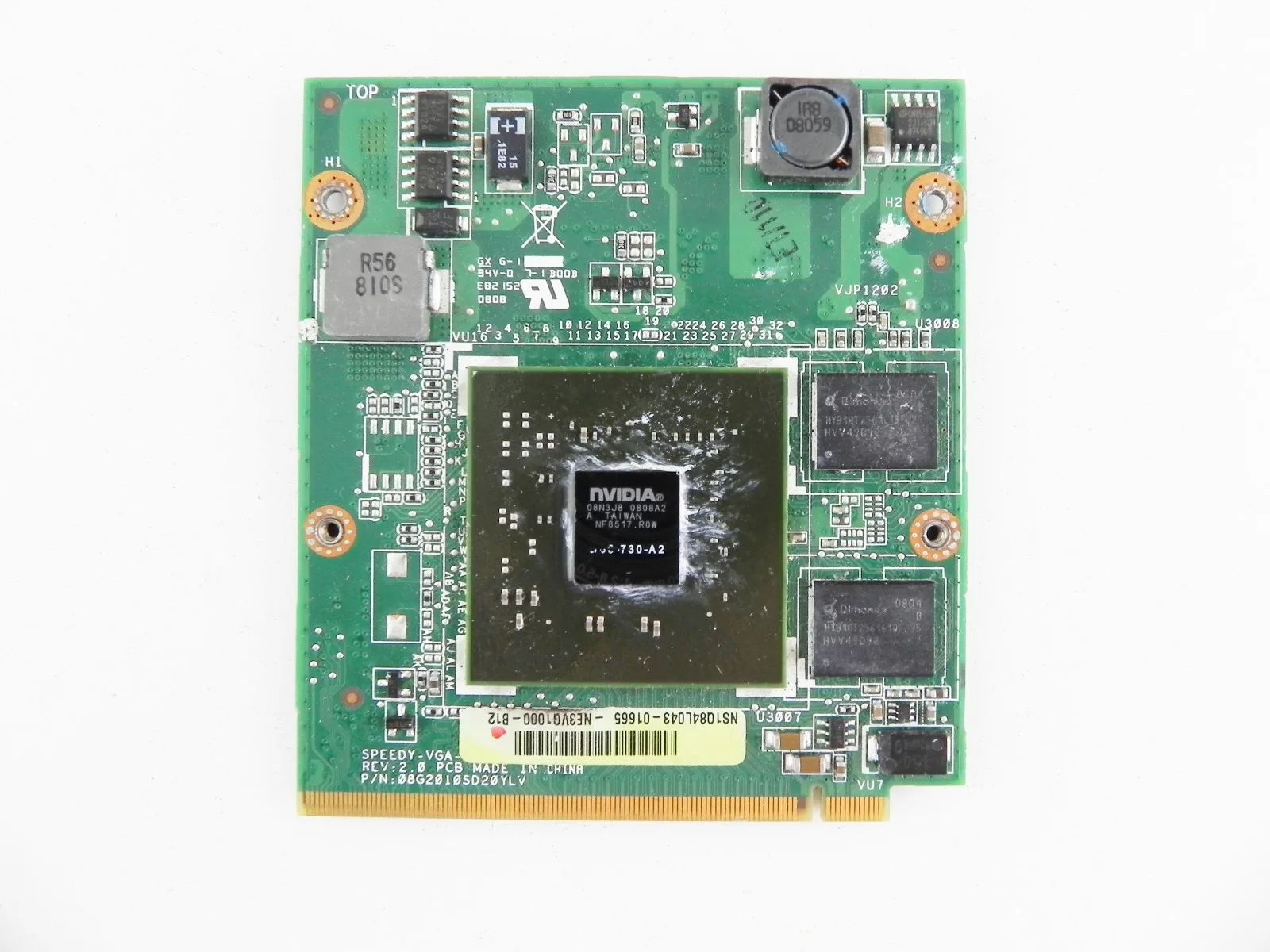 nVidia GeForce 8400M GS видеокарта для ноутбука НЕРАБОЧАЯ NE3VG1000 | Компьютеры и офис