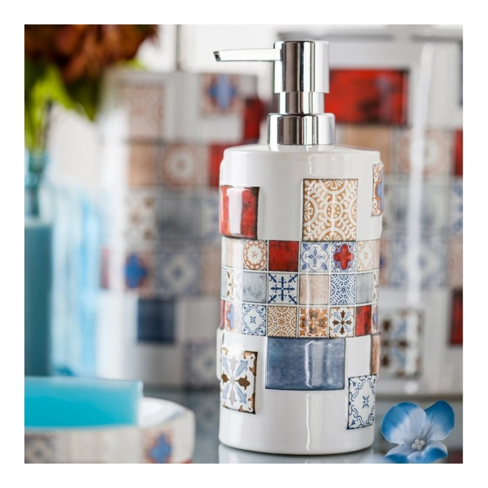 

Ceramics Soap Bottle Bathroom Accessories Foam Soap Dispenser Kitchen Lotion Hand sanitizer Storage shampoo bottle