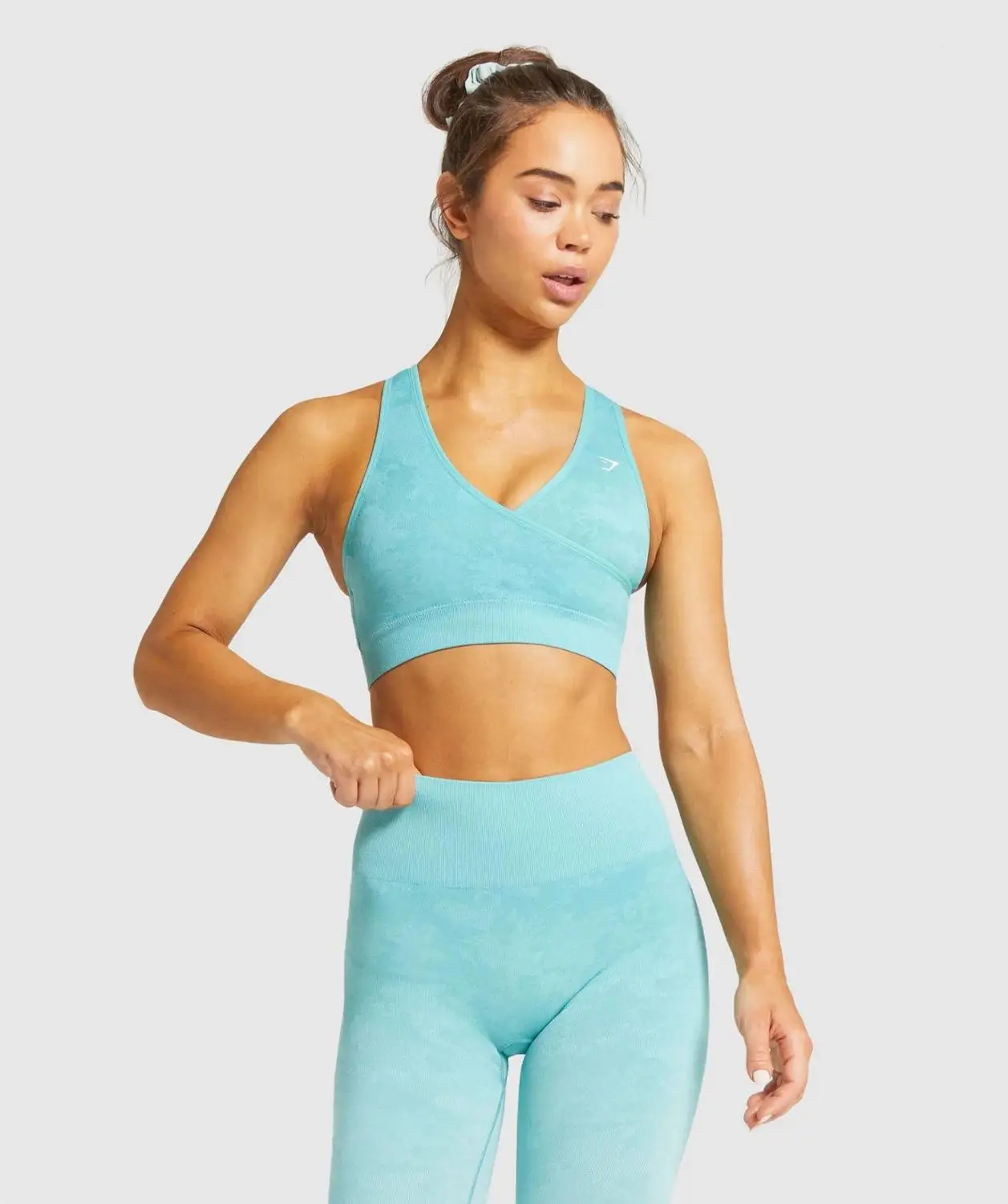 

Женские Тренировочные комплекты Lulubanana, костюмы из 2 предметов, Леггинсы для йоги с высокой талией и стрейчевым 4-сторонним эластичным спорти...