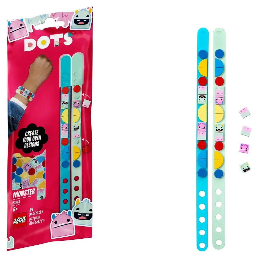 Набор для творчества Браслет - конструктор LEGO DOTS Monster (Монстр) |