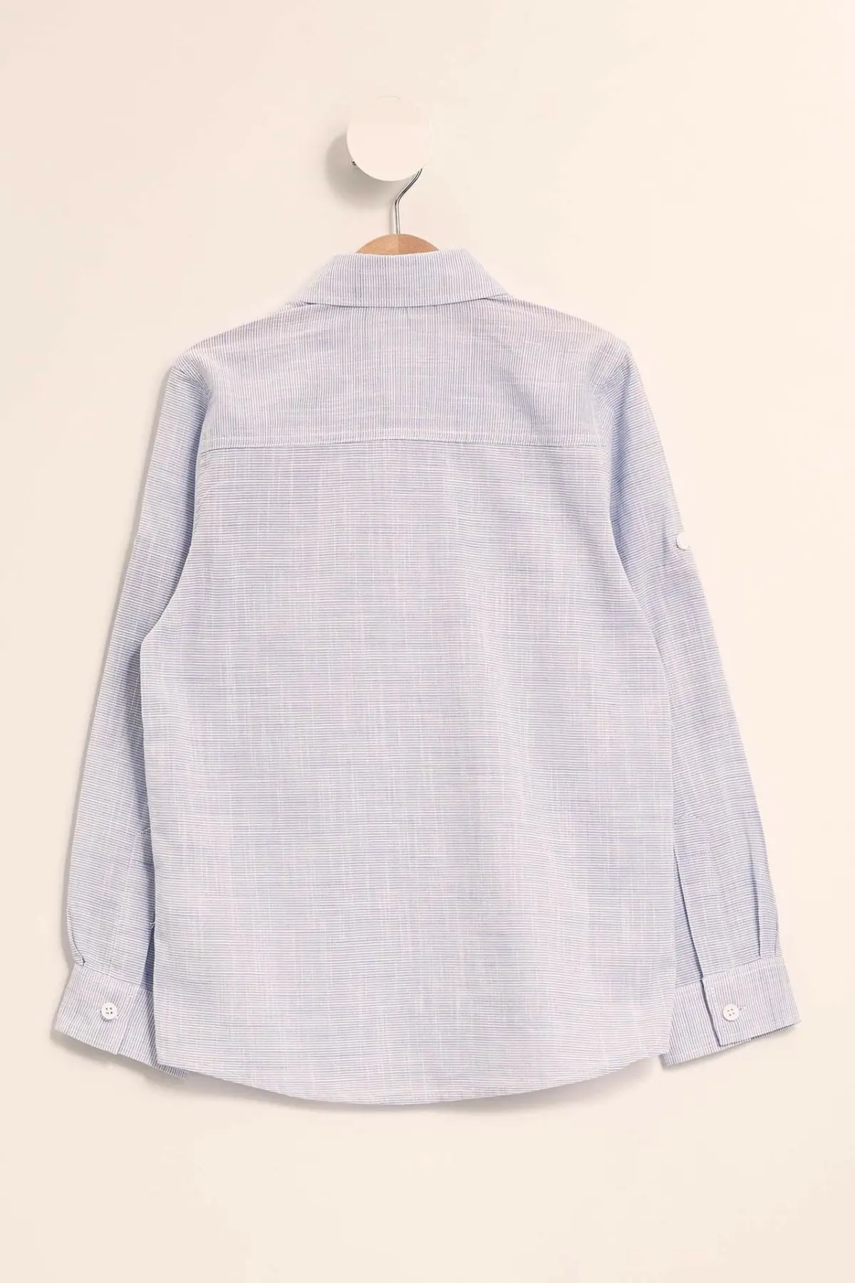 DeFacto осенние рубашки с длинными рукавами для мальчиков Детские однотонные