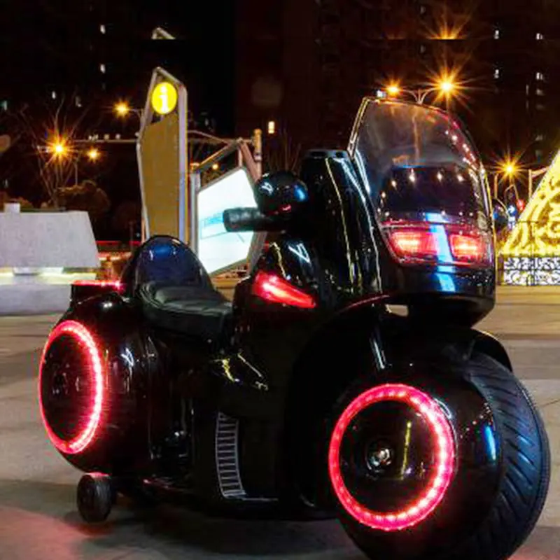 Электрический детский мотоцикл для детей электрический автомобиль езды на