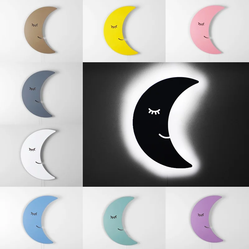 Современный декор для гостиной детской спальни Настенные светильники с облаками