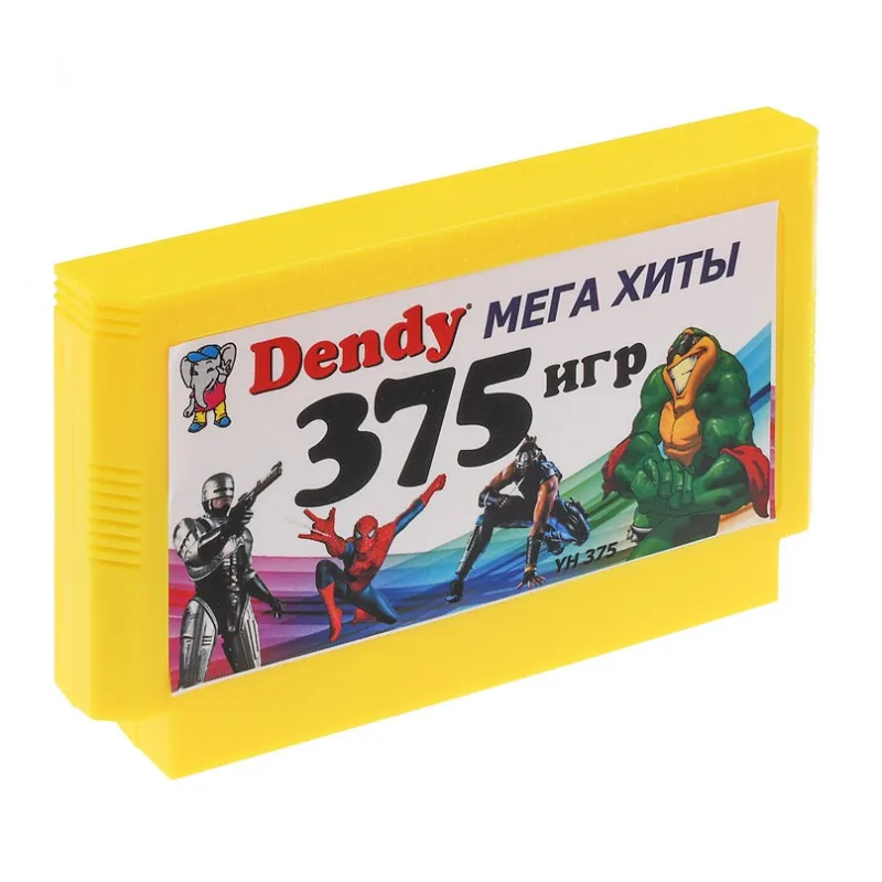 Game cartridge 375 games mega hits dandy. Yh375 | Электроника