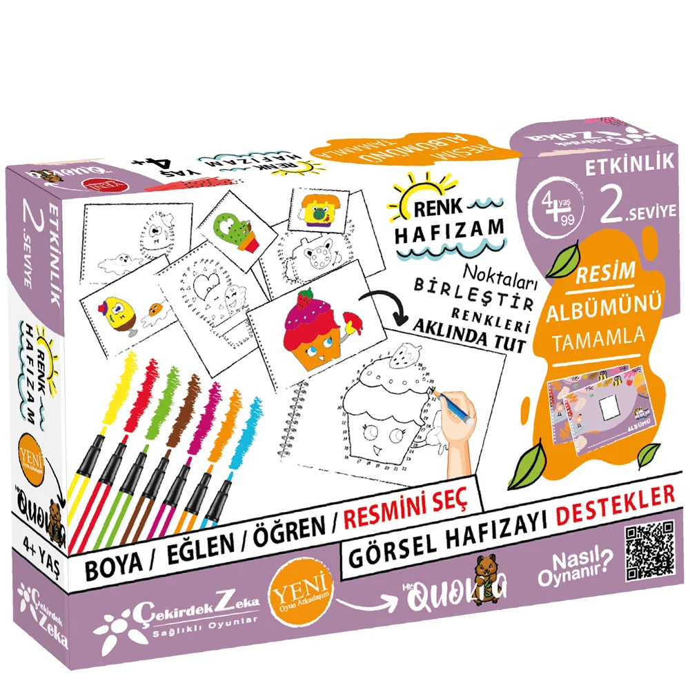 

Çekirdek Zeka My Color Memory Game Improves Attention And Focus Skills Improves Painting Ability And Artistic Skills
