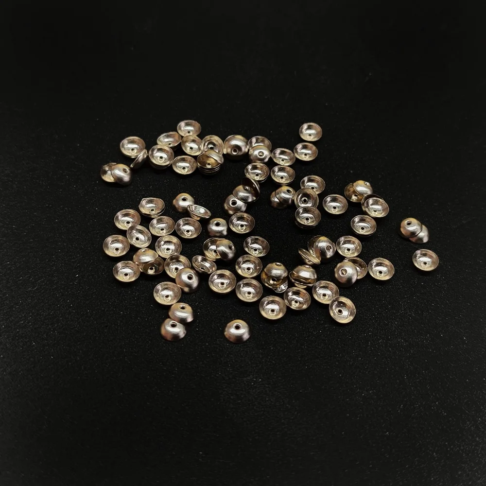 Коронки чешуйки 100/500 шт. Круглые. Штамповка для пайки мормышек - купить по