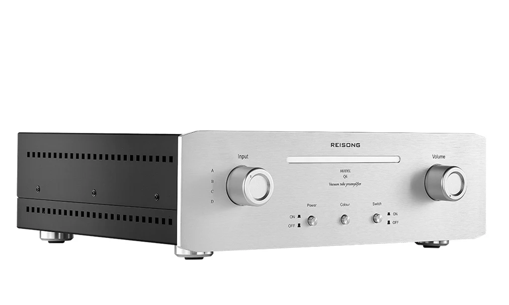 Reisong Q6 Replica M7 12AX7 Tube Pre-amplifier HIFI EXQUIS Boyuu 6z4 Rectifier Pre-amp High Level Lamp Preamplifier BYM7 | Электроника