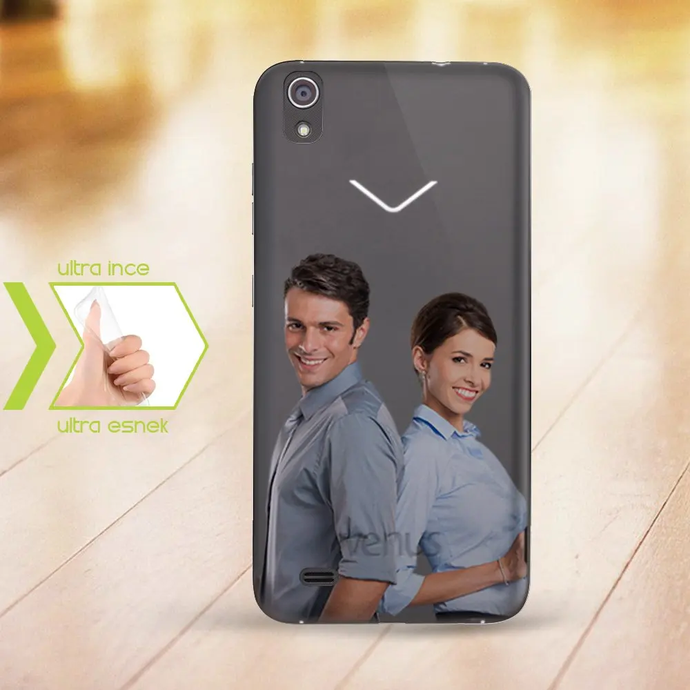 

Personalized Vestel Venus V3 5040 Slim Transparent Silicone Phone Cover