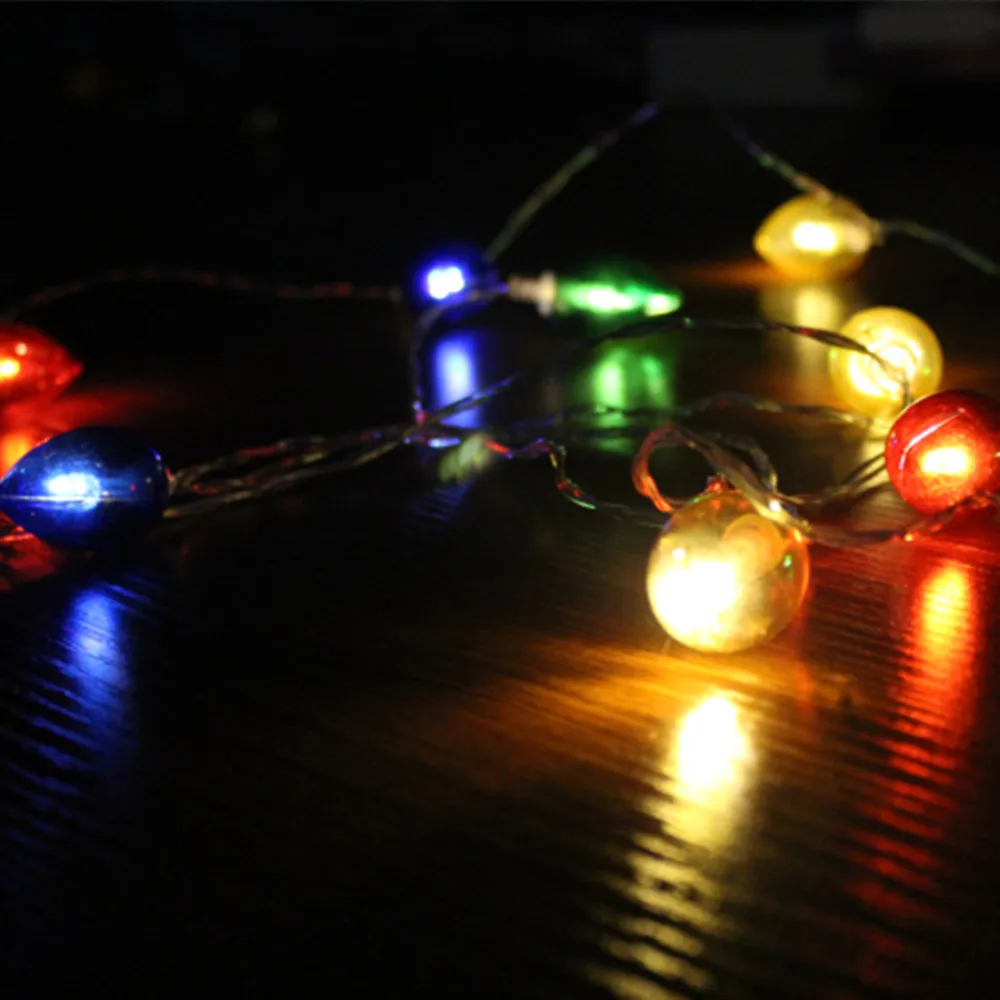 LED string For Wedding Party Fairy Lights Holiday Light String 20 Lamp Balls/Set Christmas Decoration | Дом и сад
