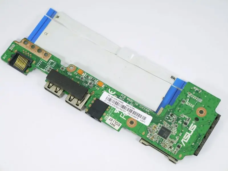 Плата для Asus Eee PC X1015BX - USB/Card Reader/LAN/Audio |