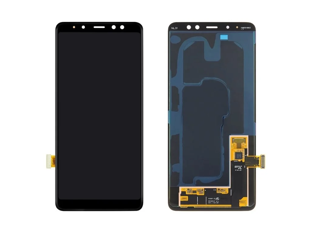 Дисплей для Samsung A730F Galaxy A8 Plus (2018) + тачскрин черный (OLED) | Мобильные телефоны и