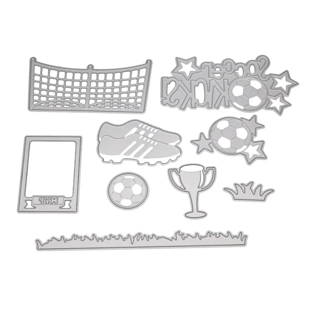 Набор для футбола металлические режущие штампы трафареты DIY скрапбукинга